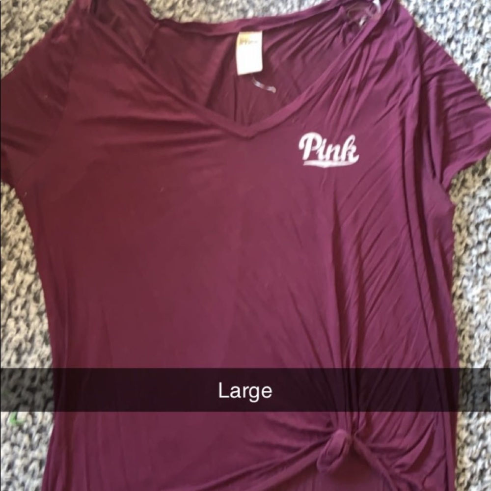 Large Pink Tee